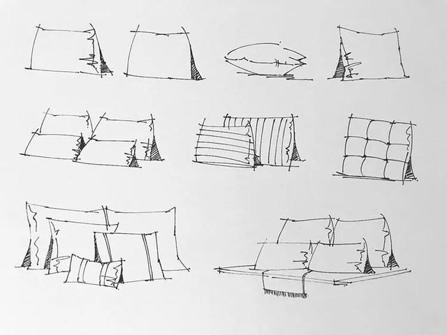 欣賞一些室內(nèi)手繪線稿吧!